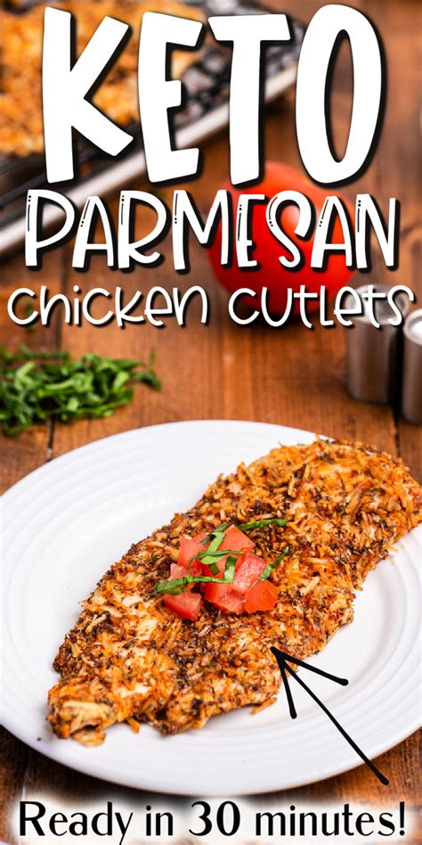 Keto Parmesan Crusted Chicken Cutlets Bobbis Kozy Kitchen