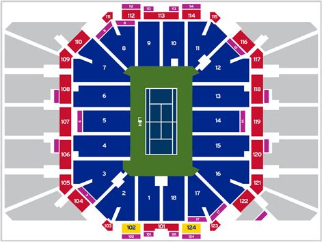 louis armstrong stadium seating map stadiumsport