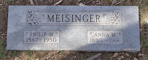 Philip Michael Meisinger 1867 1950 Find A Grave Memorial