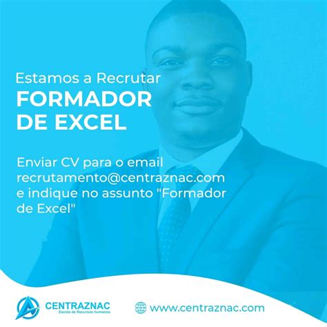 VAGA PARA FORMADOR DE EXCEL Empregos Yoyota Angola