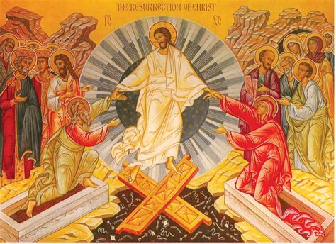 Resurrection Of Christ Icon