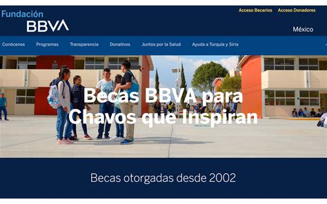 Cuándo abre la beca BBVA 2023 Anota la fecha y junta los requisitos