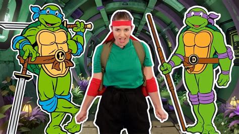 Teenage Mutant Ninja Turtles Exercise for Kids | Ninja Workout for ...