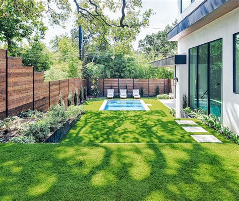 Modern Backyard Renovation Contemporary Landscape Austin By