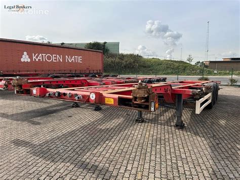 Kupić naczepę do przewozu kontenerów Krone SD 27 Containerchassis