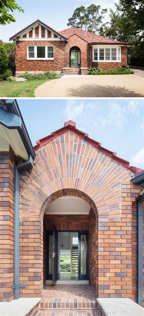 This 1930s Brick Bungalow Received A Contemporary Update