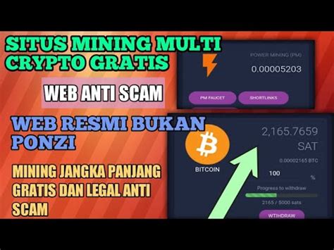 Situs Mining Gratis Resmi Dan Legal Situs Mining Bitcoin Gratis Yang