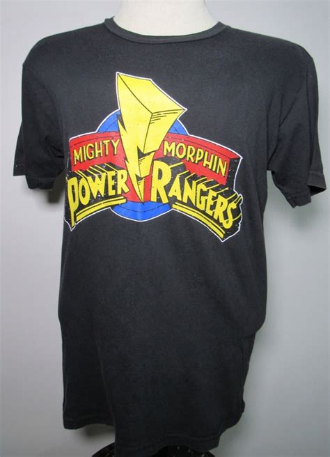 Power Rangers Graphic Mighty Morphin Pink Tee Shirt S… - Gem