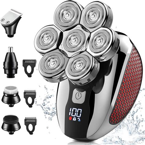 Amazon.com: Head Shavers for Bald Men, Magnetic 7D Electric Razor IPX8