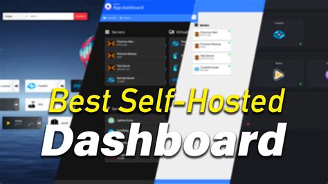 Which Self Hosted Dashboard Is Right For You Youtube