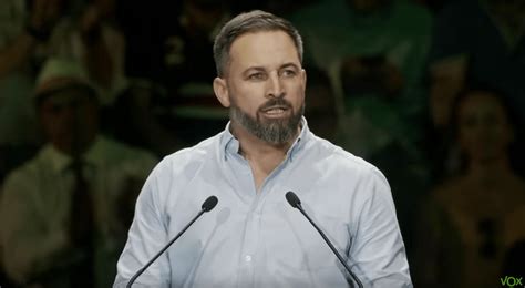 El L Der De Vox Santiago Abascal Estar El Lunes De Octubre En