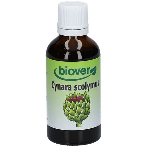 Biover Cynara Scolymus Artisjok Tinctuur Bio 50 Ml Farmaline