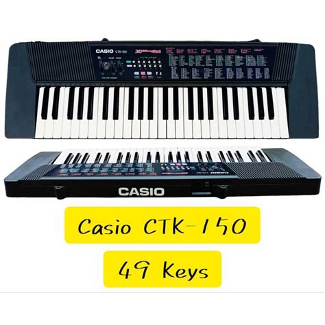 Casio CTK 150 49 Keys Japan Surplus Keyboard Piano Shopee Philippines