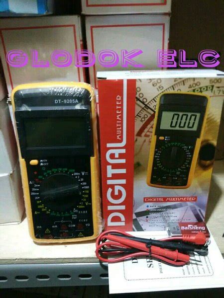 Jual Digital Multimeter Dt A Di Lapak Glodok Elc Bukalapak