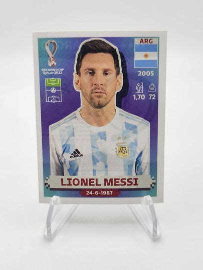 Mavin 2022 Panini World Cup Stickers Messi