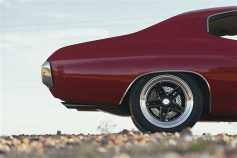 1970 Chevrolet Chevelle American Racing Groove Black Wheel Pros