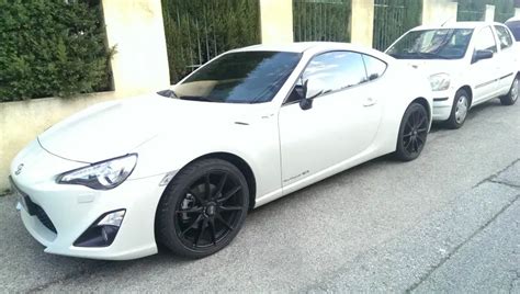 Subaru Brz Custom Wheels Oz Formula Hlt 18x75 Et 48 Tire Size 215