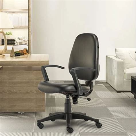 Mid Back Revolving Office Chairs Black At Rs 2350 In New Delhi ID