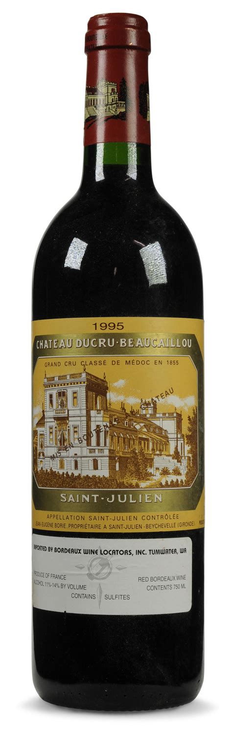 Château Ducru Beaucaillou 1995 Saint Julien 2ème Cru Classé Christies