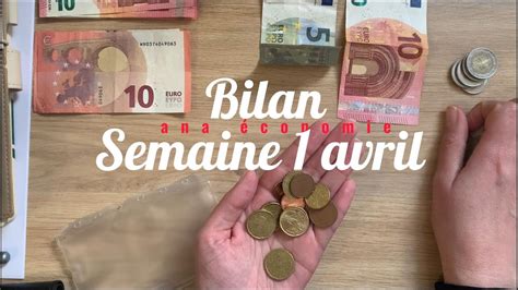 BILAN SEMAINE 1 AVRIL REMPLISSAGE DES DEFIS ENVELOPPES BUDGETAIRES