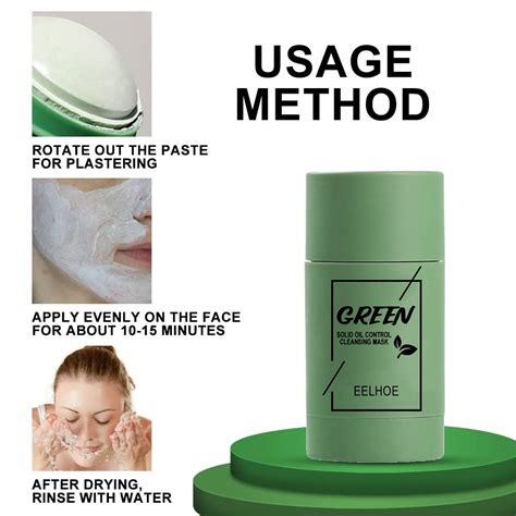 Buy Ponprngy Ordolava Green Tea Deep Cleanse Mask Eelhoe Green Mask