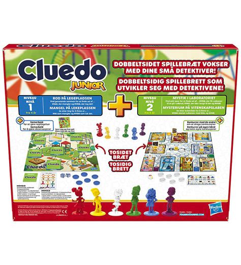 Hasbro Board Game Cluedo Junior 2 Games In 1 Asap Shipping