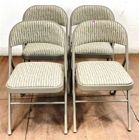 Lot Pc Samsonite Folding Chairs