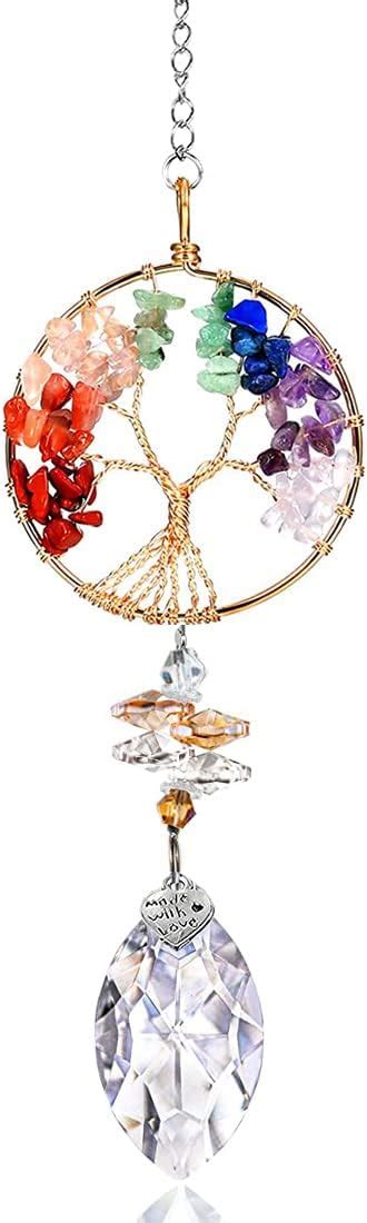 Buy ANAGOO Tree Of Life Sun Catchers Crystal Suncatchers For Windows