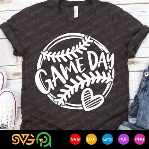 Game Day Svg, Baseball Svg, Softball Svg