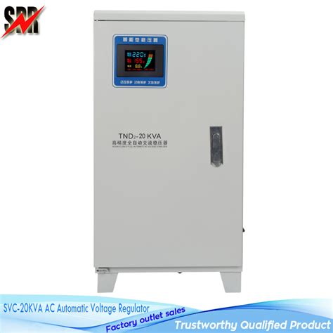 Intelligent SVC 15kVA AC Automatic Voltage Regulator SVC 15kVA AC