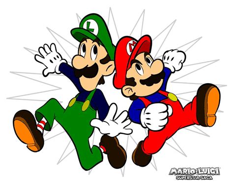 classic mario  luigi  superminer  deviantart