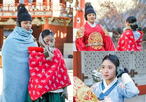 Yeo Jin Goo And Lee Se Young Brave The Cold Together For “The Crowned Clown”