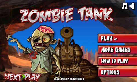 Zombie Tank - Funny Car Games