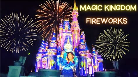 [4K] Fireworks - Magic Kingdom - Walt Disney World