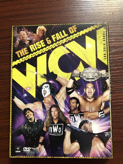 Wwe The Rise And Fall Of Wcw Dvd 2009 3 Disc Set Ebay