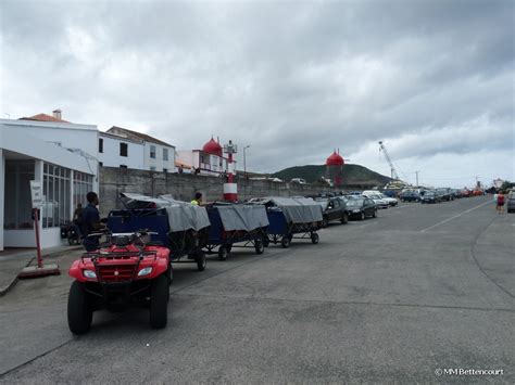 O Porto da Graciosa Atlânticoline em operação no porto da Graciosa