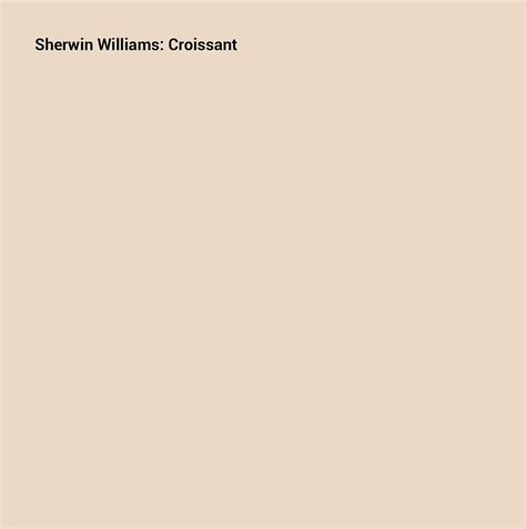 Sherwin Williams Croissant Paint Color