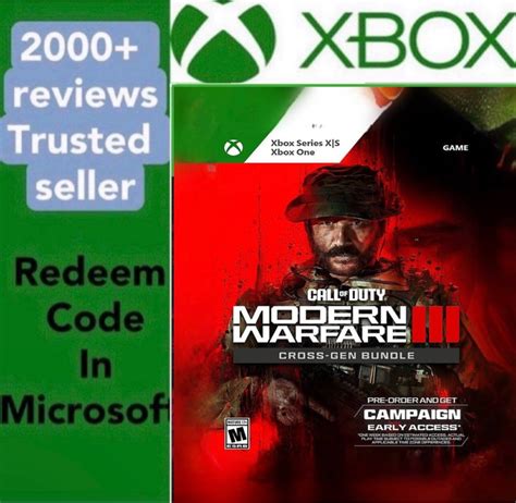 Call Of Duty Modern Warfare Iii Cross Gen Bundle Edition Cod Mw3 Xbox