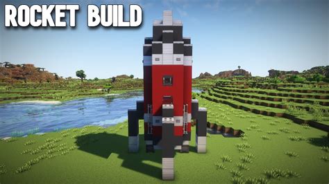 How To Build A Rocket Ship In Minecraft Minecraft Builders