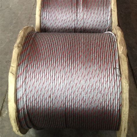 High Tension X Fc Strength Galvanized Steel Wire Rope Steel Cable