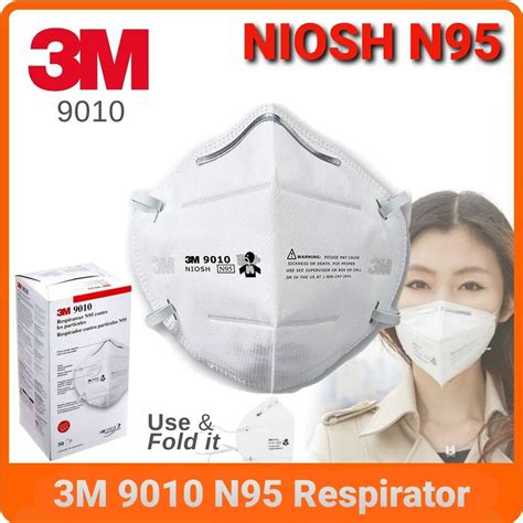 N95 3m 9010 N95 Respirator Mask Health And Nutrition Face Masks