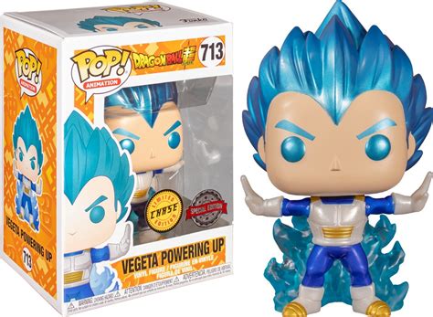 Dragonball Z Vegeta Powering Up Chase Pop Animation Action Figure