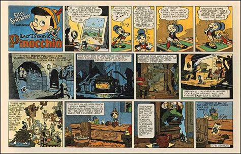 Cartoons Of 1939 Pinocchio The Comic Strip