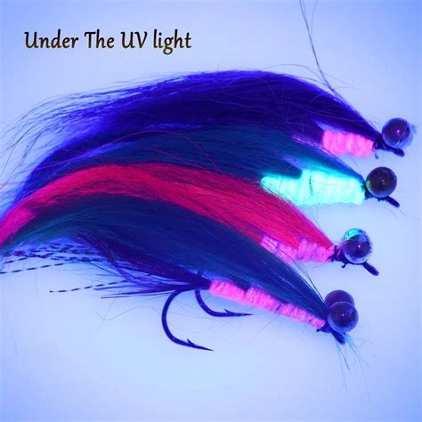 Buy Bimoo 4pcsset 1 Fly Fishing Booby Streamer Flies Floating Uv Fly