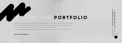 Interactive Portfolio on Behance