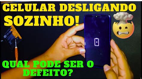 Celular DESLIGANDO SOZINHO Quando Aumenta o VOLUME Qual é o DEFEITO