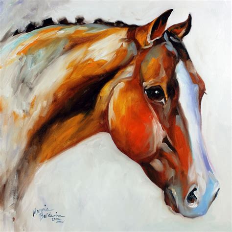 Daily Paintings ~ Fine Art Originals by Marcia Baldwin: Commissioned Equine Art Original oil ...