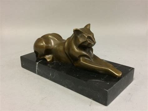 Naar Michele Decoux Gatto Art Déco Bronzo Marmo Catawiki