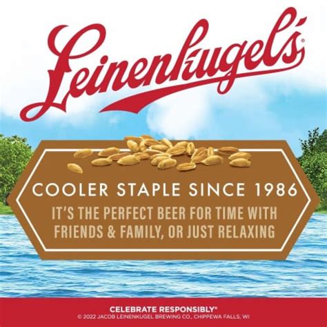 Leinenkugels Northwoods Amber Pale Lager Beer Bottles 12 Bottles 12