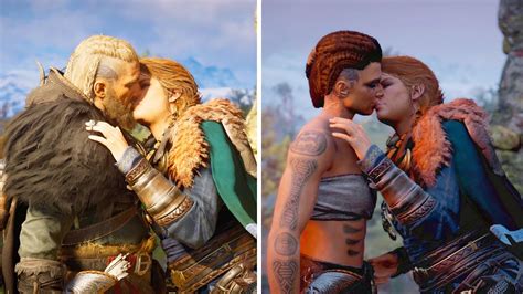 Assassins Creed Valhalla Male And Female Eivor Romance Vs Refuse